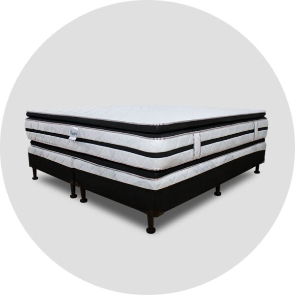 CAMA DUO PILLOW BLACK CONFORT